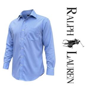 Ralph Lauren Men’s Button-Down Shirt Blue Size 16 1/5